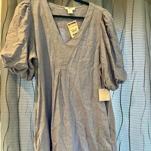 Cynthia Rowley linen blend dress